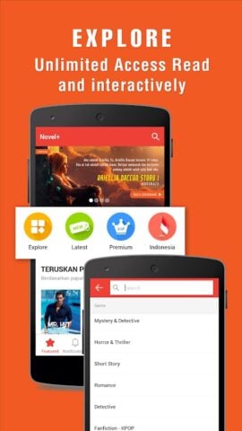 NovelPlus – Read.Write.Connect for Android