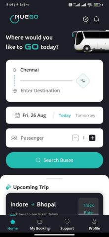 NueGo: EV Bus Ticket Booking для Android