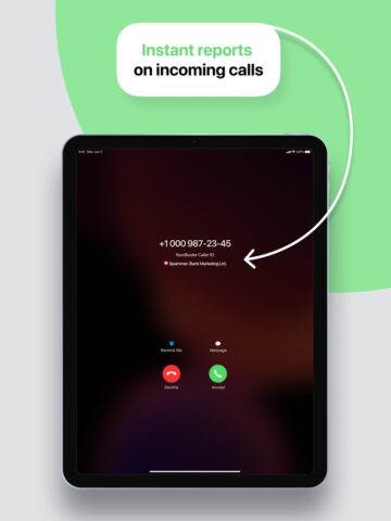 NumBuster. Real Name Caller ID für iOS
