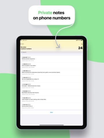 NumBuster. Real Name Caller ID für iOS