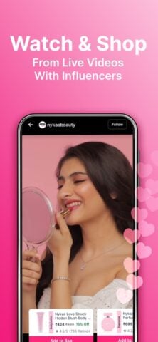Nykaa – Makeup/Beauty Shopping für iOS