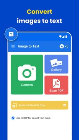 OCR Image to Text Converter สำหรับ Android