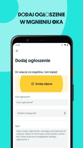 Android 用 OLX – ogłoszenia lokalne