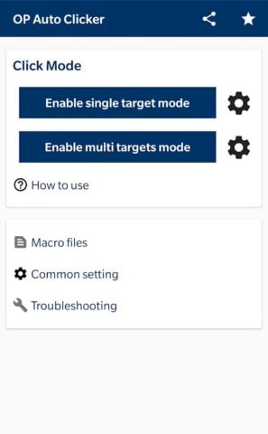 OP Auto Clicker – Auto Tap per Android