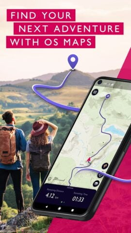 Android용 OS Maps: Explore hiking trails
