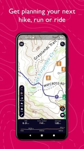 Android 用 OS Maps: Explore hiking trails
