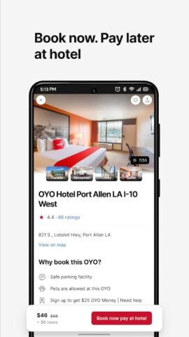 Android 用 OYO: Hotel Booking App