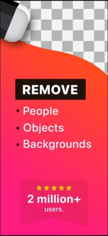 iOS 用 写真消しゴム加工: 背景、文字、人を消す画像編集アプリ