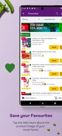 Android 版 Ocado: supermarket shopping