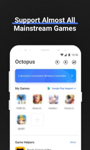 ปลาหมึก – Gamepad, Keymapper สำหรับ Android