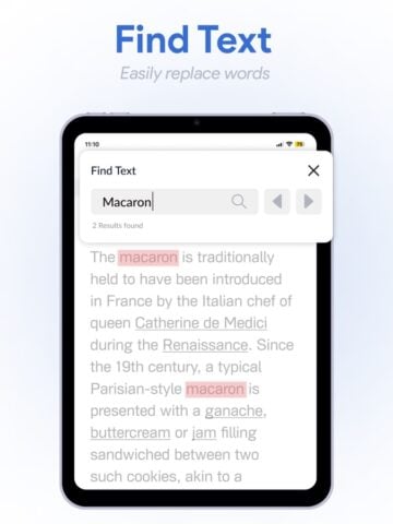 Office Word:Edit Word Document for iOS