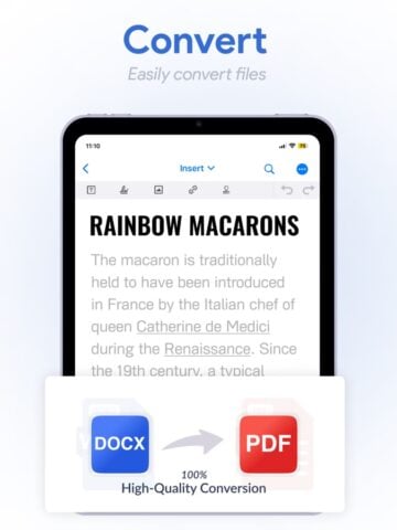 Office Word:Edit Word Document for iOS