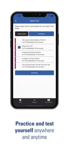 iOS için Official Life in the UK Test