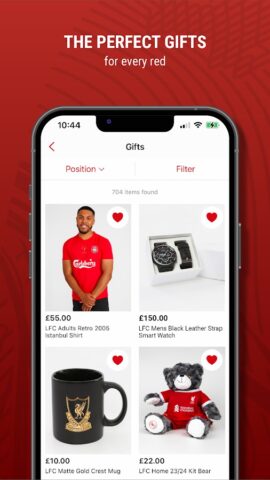 Official Liverpool FC Store สำหรับ Android