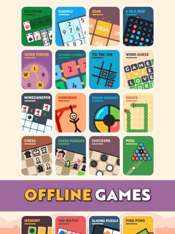 Jogos Offline : Sem internet para iOS