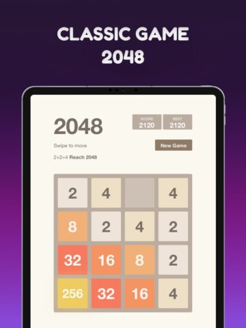 العاب بدون نت لا واي فاي 2048 لنظام iOS