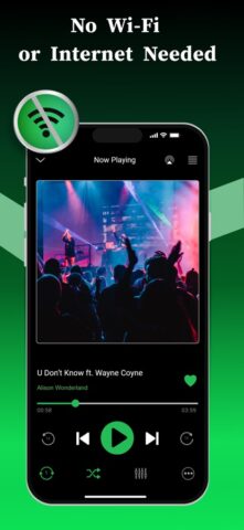 Offline Music – مشغل الموسيقى لنظام iOS