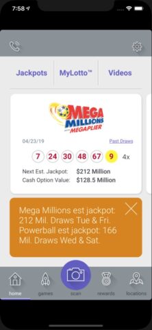 iOS 用 Ohio Lottery