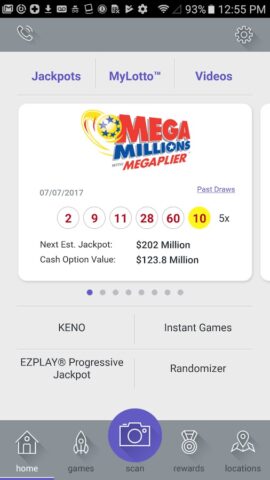 Ohio Lottery per Android