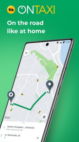 Android 版 OnTaxi: замовити таксі онлайн