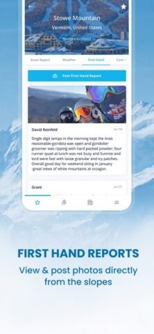iOS 用 OnTheSnow Ski & Snow Report