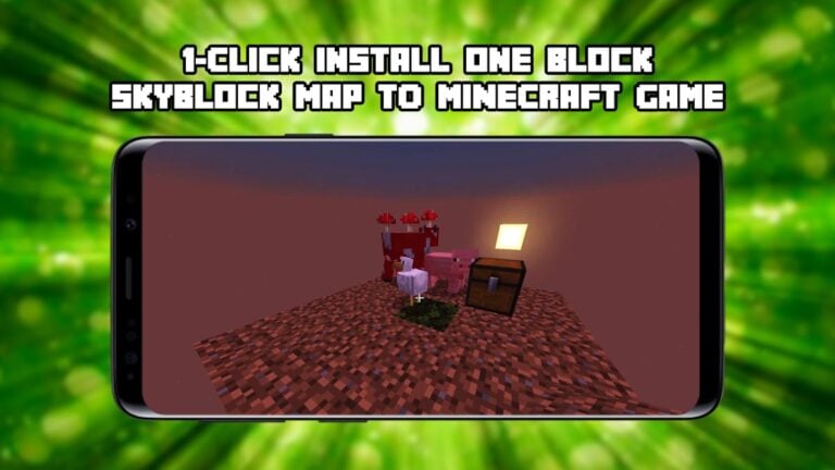 One Block Map for Minecraft für Android