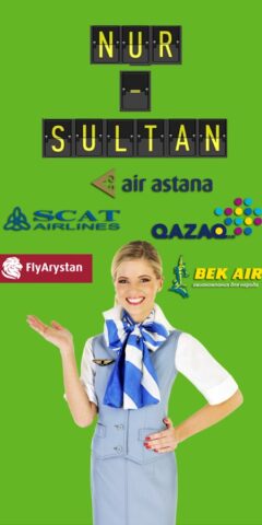 Online timetable Airport Astan per Android
