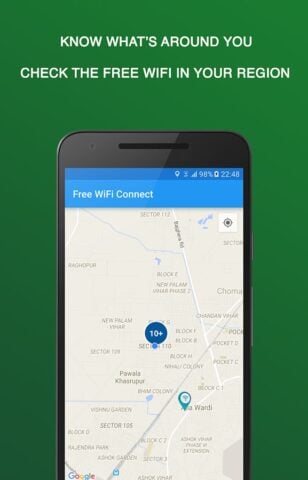 Android 用 Wifi 接続を開く
