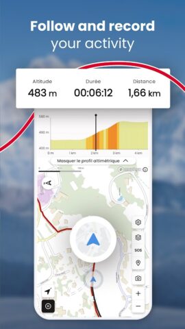 OpenRunner : cartes vélo rando pour Android