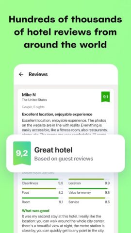 Ostrovok.ru — Hotelbuchung für Android