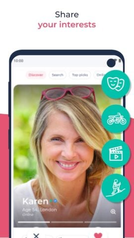 Android 用 OurTime: Dating App for 50+