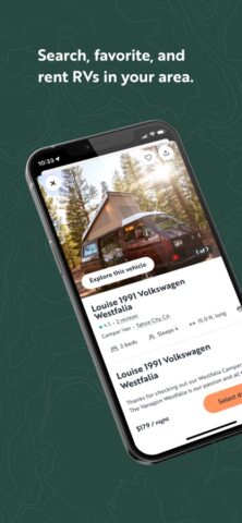 Outdoorsy – Rent an RV for iOS