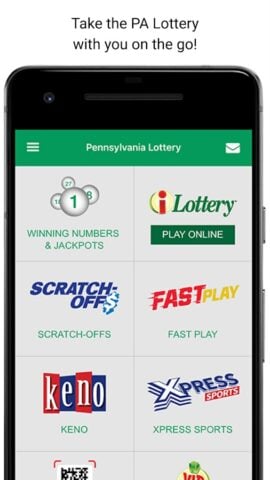 Android 用 PA Lottery Official App