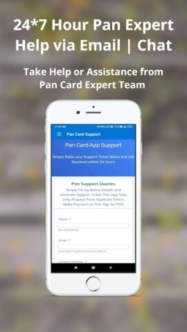 PAN Card Apply Online App per Android
