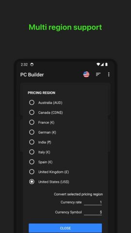 Android için PC Builder: Part Picker