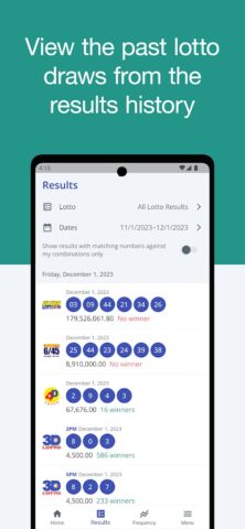 PCSO Lotto Results for Android