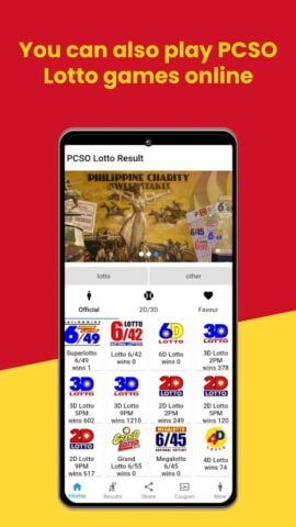 PCSO Lotto Results – Today EZ2 pour Android