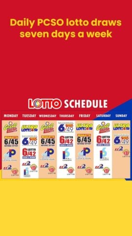 PCSO Lotto Results – Today EZ2 untuk Android