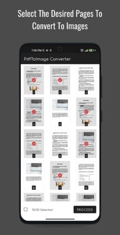 PDF to JPG Converter für Android