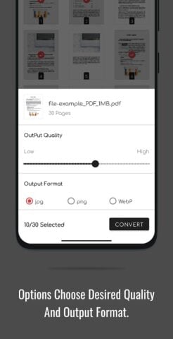 PDF to JPG Converter para Android