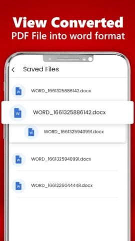 Android 版 PDF to Word Converter App