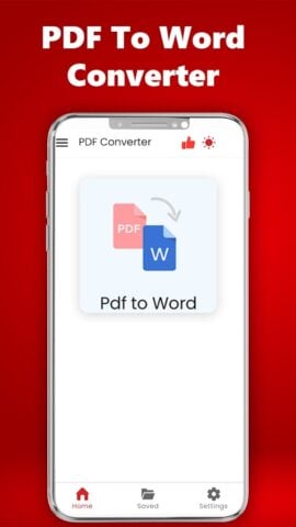 PDF to Word Converter App สำหรับ Android