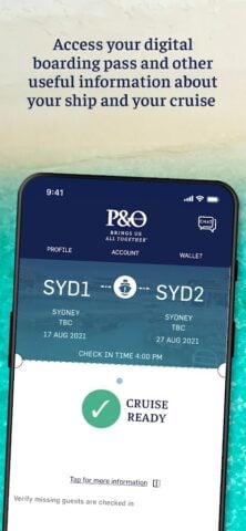 Android 版 P&O Cruises Australia
