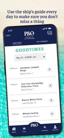 Android용 P&O Cruises Australia