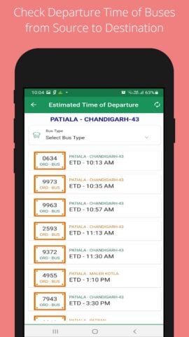 PRTC Bus Time Table для Android