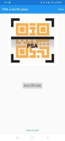 PSA e-Verification cho Android