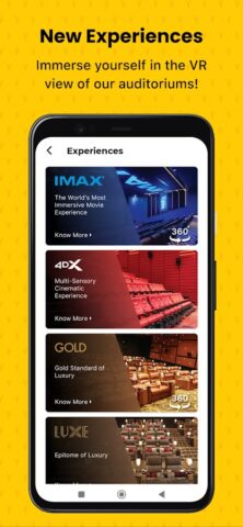Android 用 PVR Cinemas – Movie Tickets