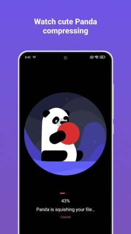 Panda โปรแกรมลดขนาดวิดีโอ: สำหรับ Android