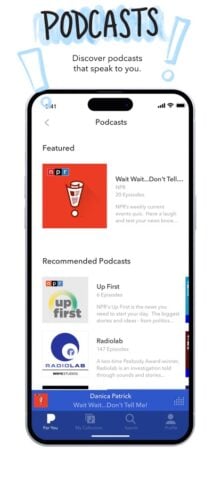 Pandora: Music & Podcasts لنظام iOS