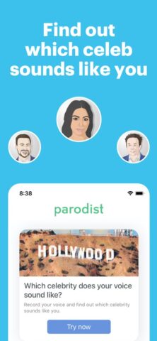 Parodist – celeb voice pranks cho iOS